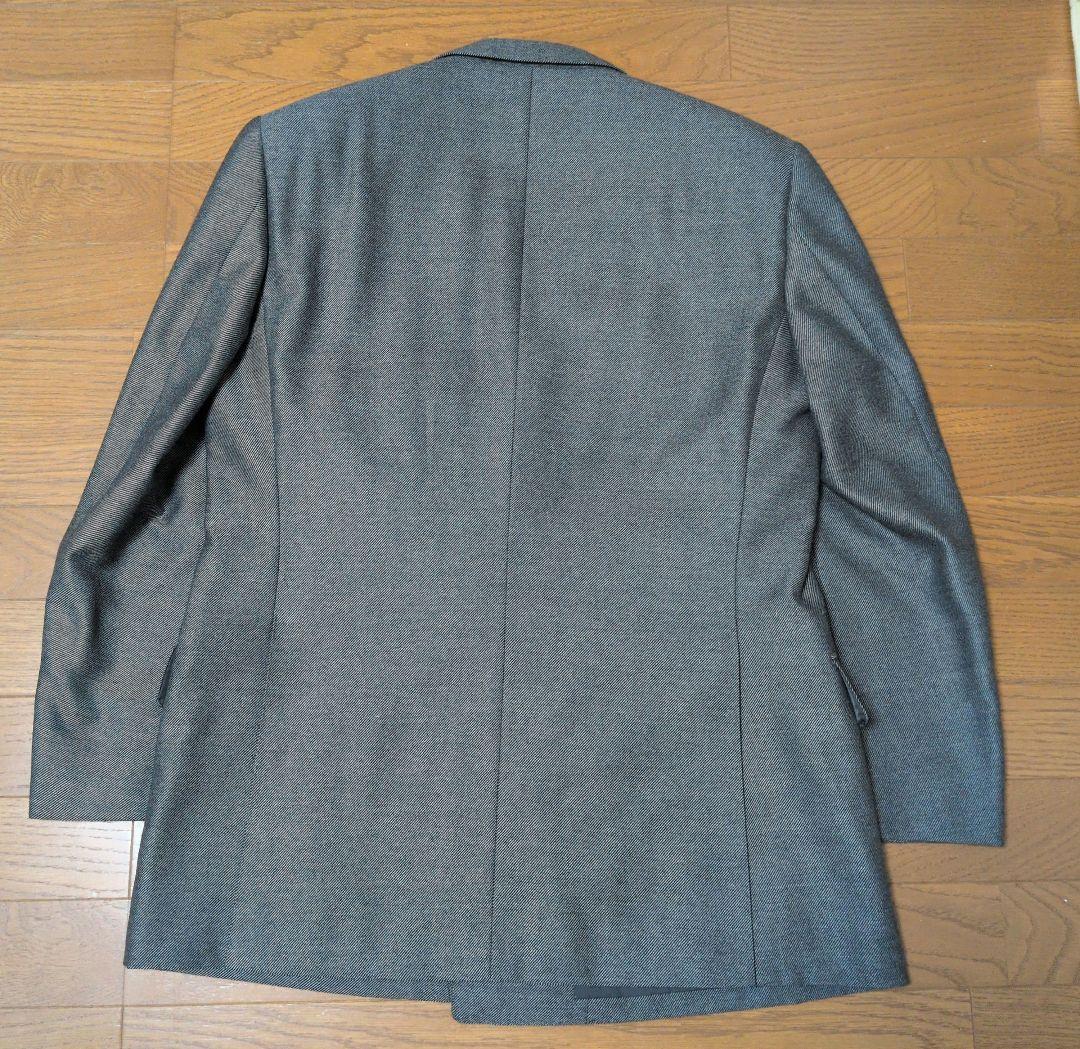 Burberrys'　グレー ダブルブレストスーツ ウール　 A-5　W79