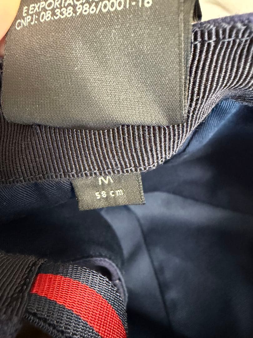 《正規品》GUCCI ネイビーキャップ　　※匿名発送