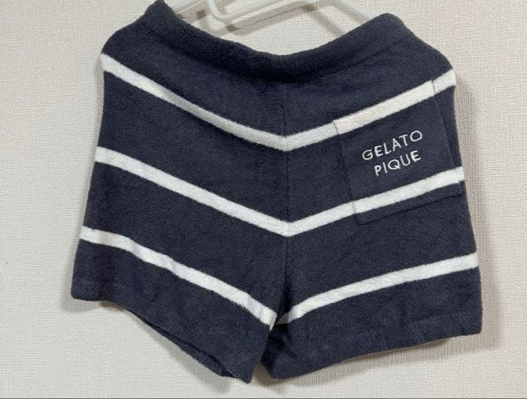 未使用　タグ付き　GELATO PIQUE ロゴTシャツ＆ショートパンツセット