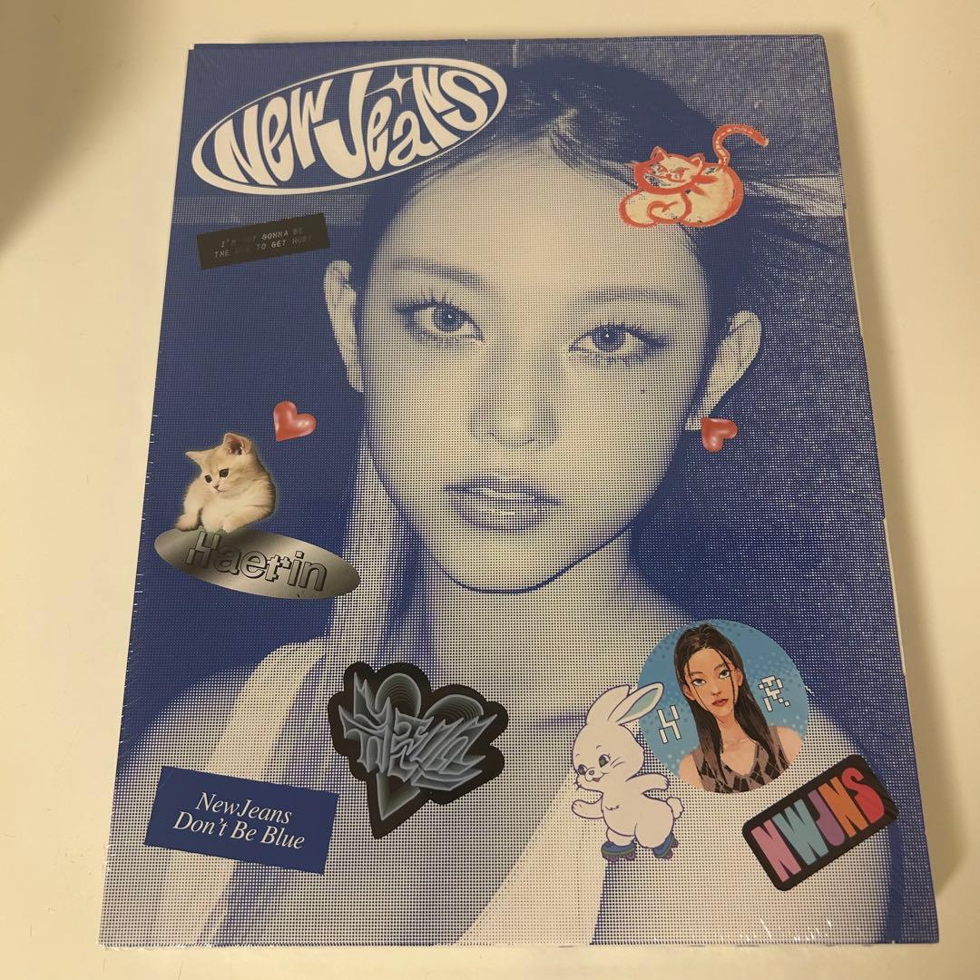 K-POP・アジア NewJeans 1st HAERIN BlueBook