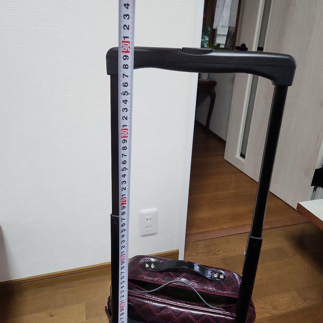 スワニー キャリーカート ワインレッド