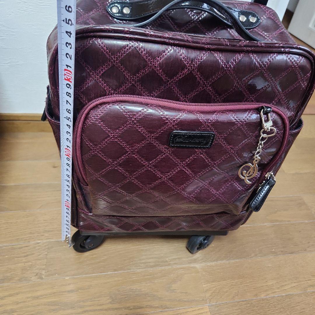 スワニー キャリーカート ワインレッド