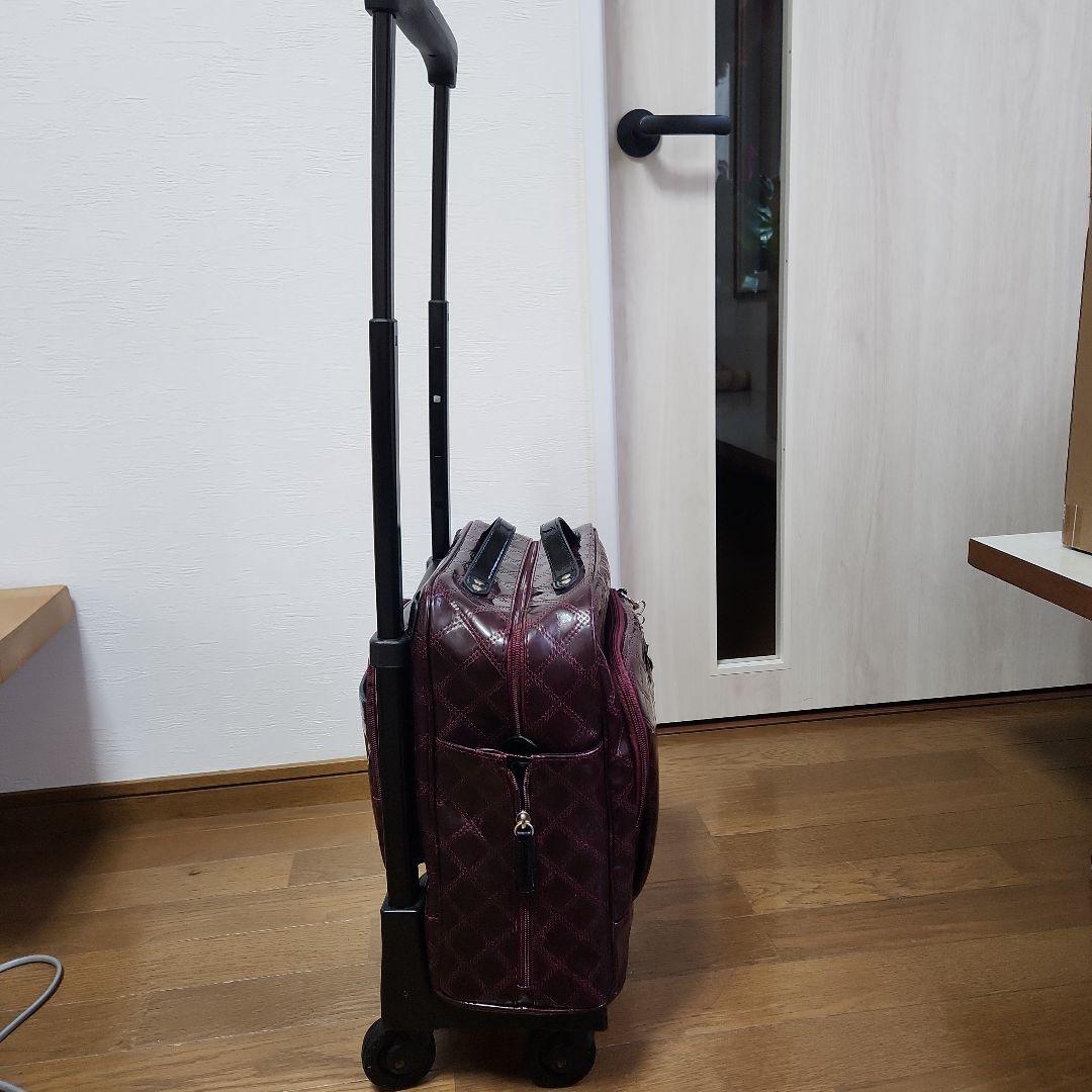 スワニー キャリーカート ワインレッド