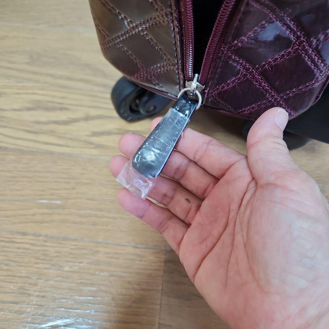 スワニー キャリーカート ワインレッド