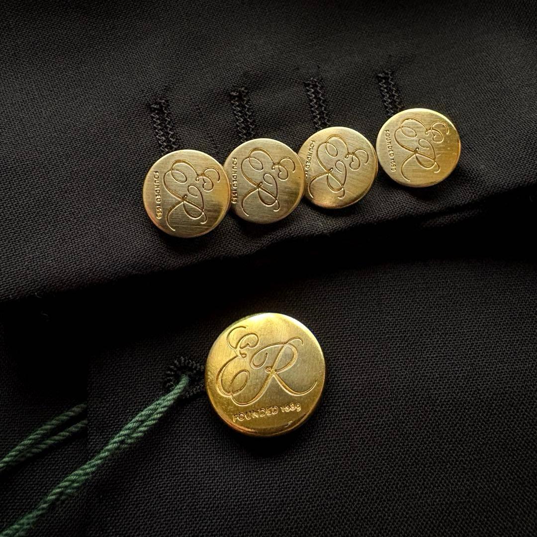 ★定価10万 紺ブレ★ Ede&Ravenscroft ゼニア 金ボタン XL