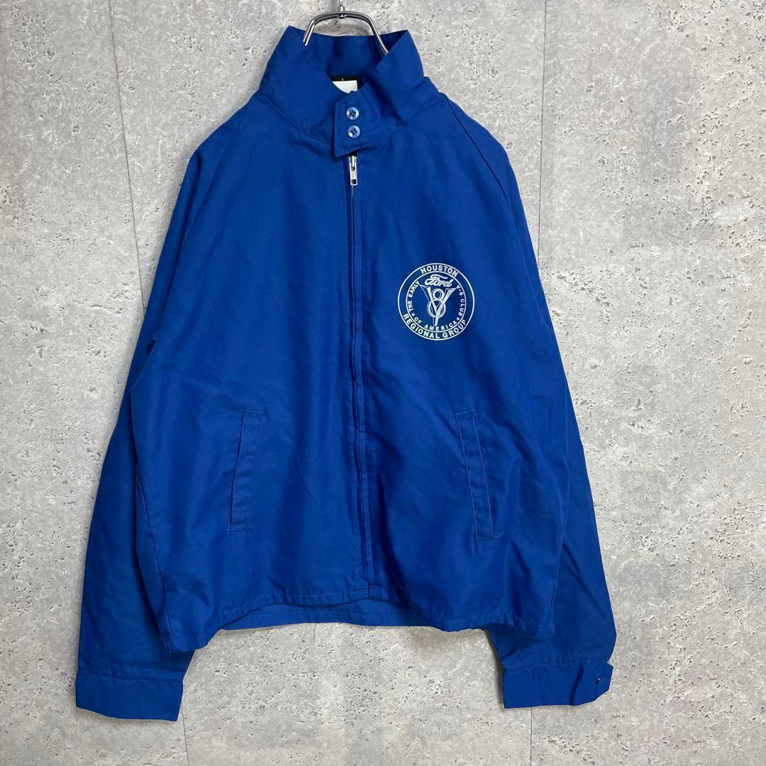 90s USA製　フォード　企業ロゴ　ジャケット　ブルゾン　L