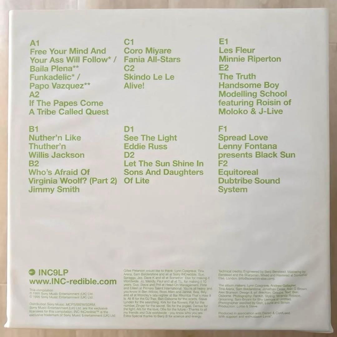 洋楽 3LP/Incredible/ Sound of Gilles Peterson