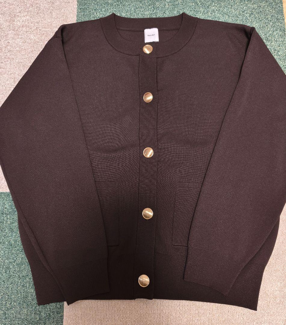 Spick and Span・ウォッシャブルクルーネックカーディガン