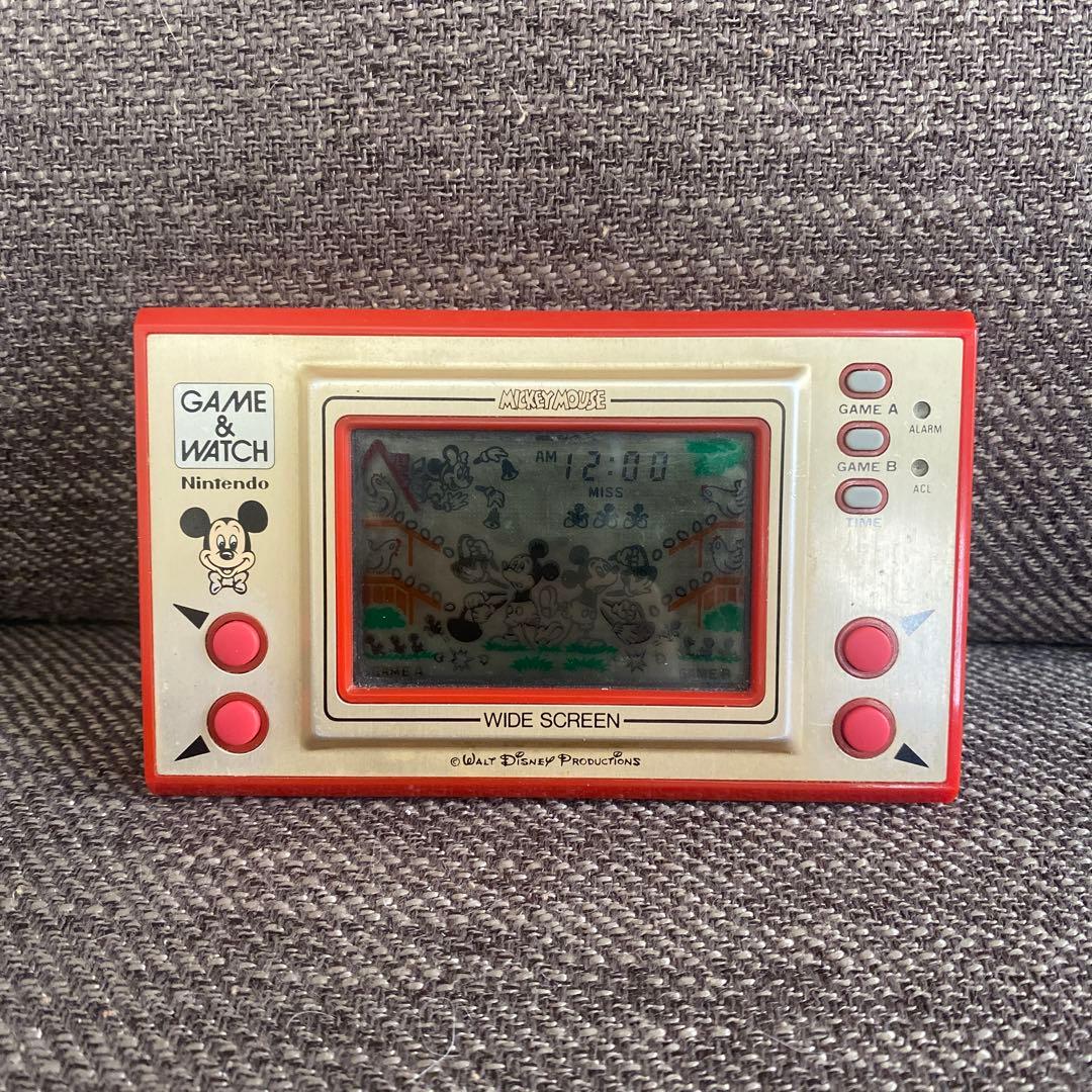 任天堂ミッキーマウスゲームウォッチ