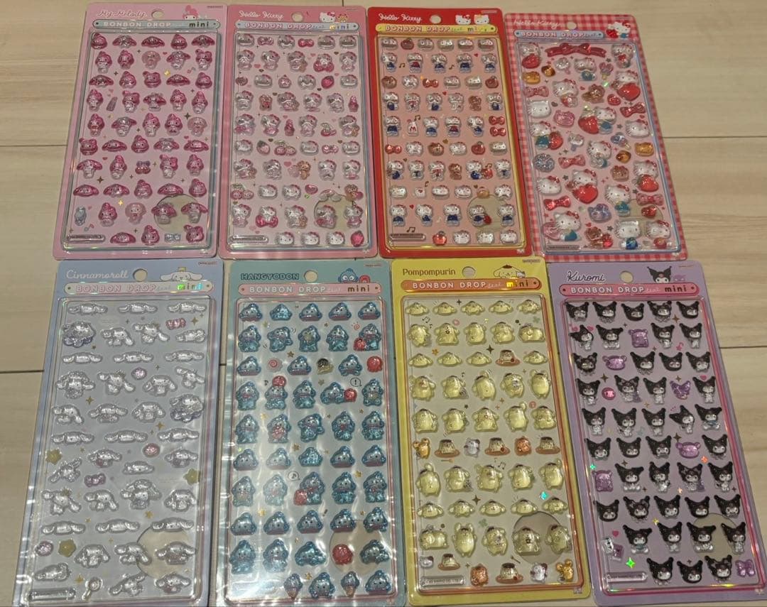 新品　ボンボンドロップシール　サンリオ　たまごっち　国内正規品　141枚セット