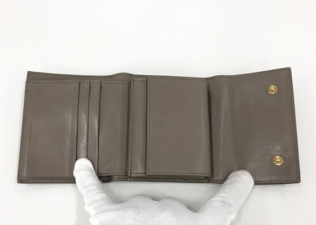 超美品★セリーヌ　折りたたみ財布　スモールトリフォールドウォレット　保存袋/箱付