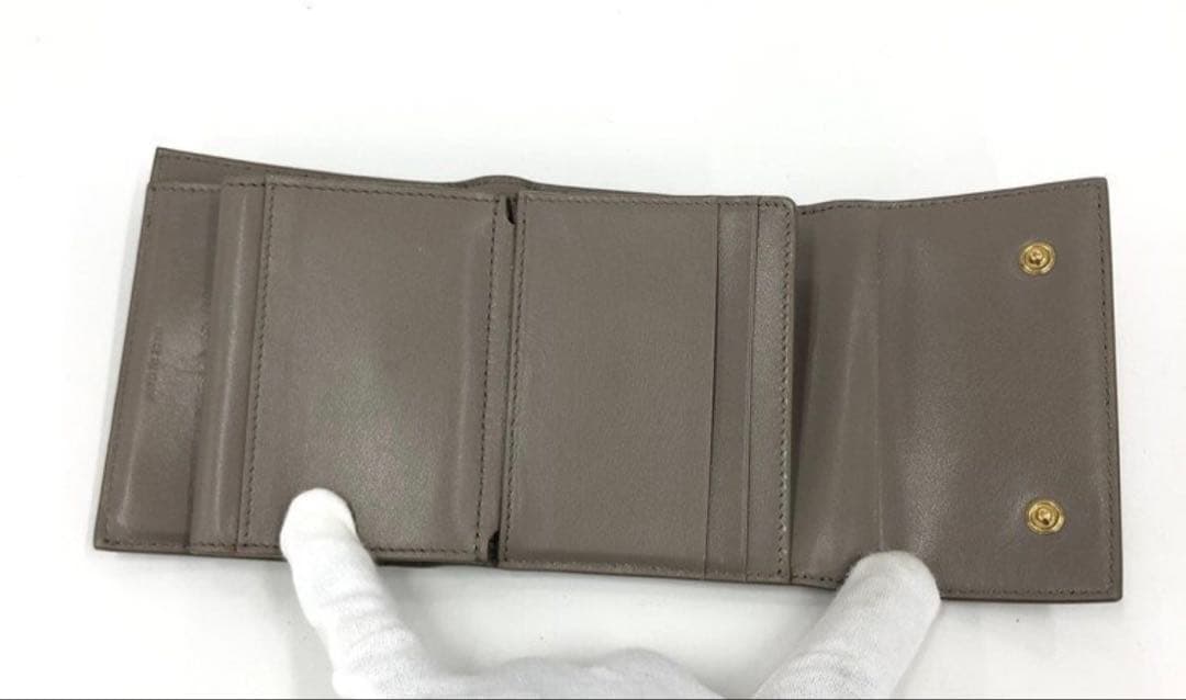 超美品★セリーヌ　折りたたみ財布　スモールトリフォールドウォレット　保存袋/箱付