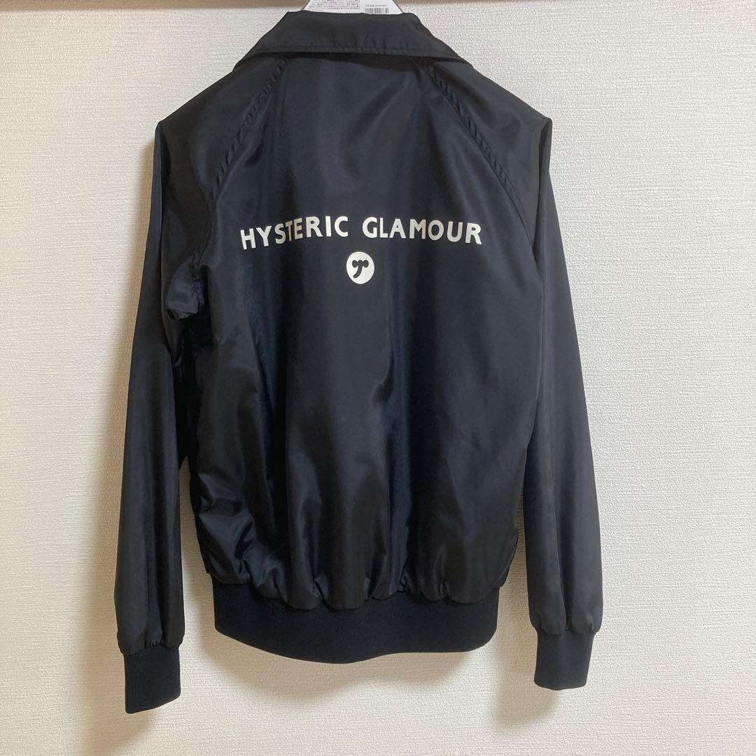 超レア完全新品タグ付！ヒステリックグラマーBLACKコーチジャケット爆発トレンド