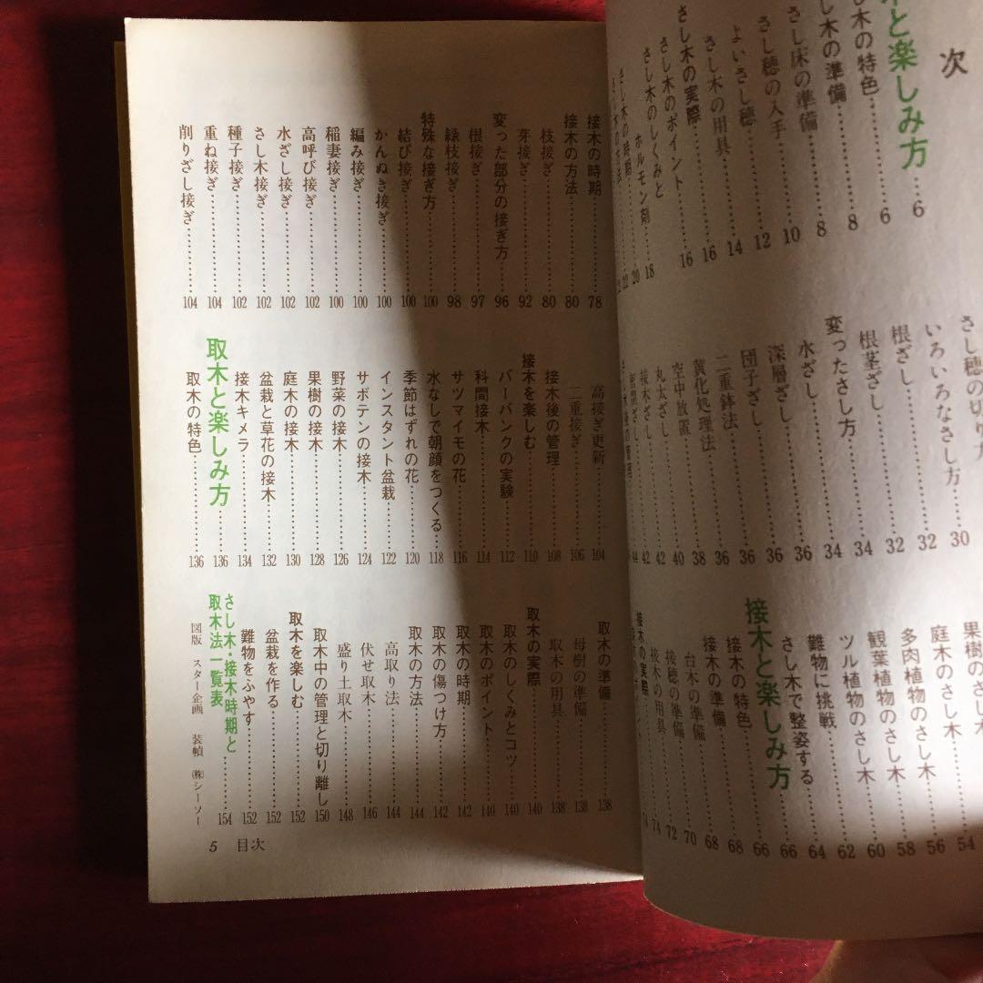 カラー版絵とき　さし木　つぎ木の楽しみ方　湯浅浩史　池田書店