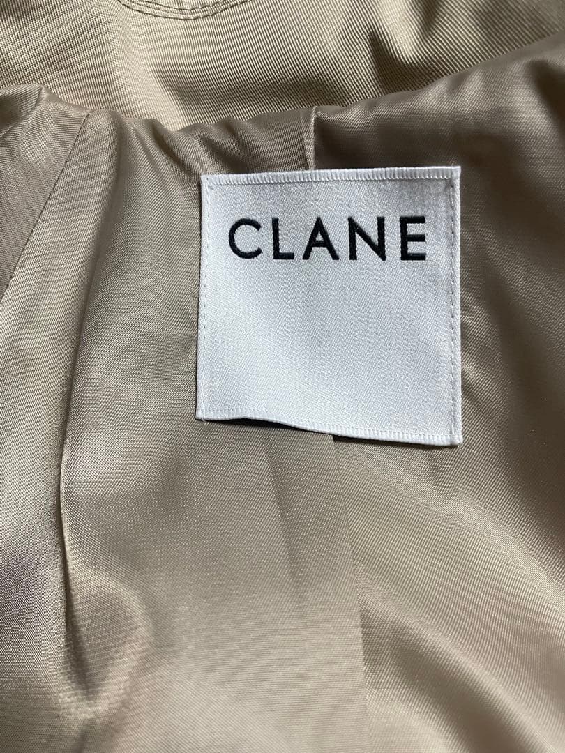 最終値下げ CLANE OVER SHORT TRENCH COAT