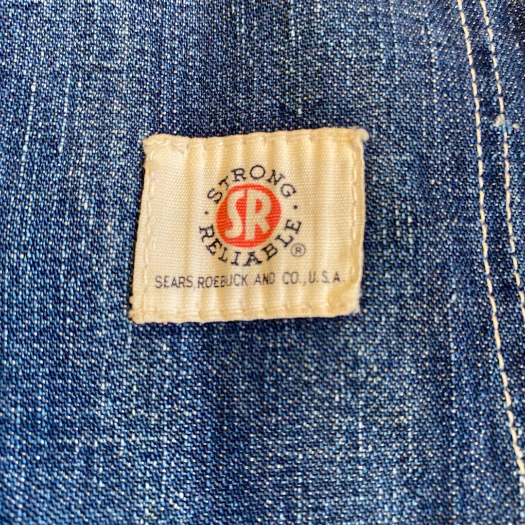 50'〜60'STRONG RELIABLE ヴィンテージカバーオールユーズド品