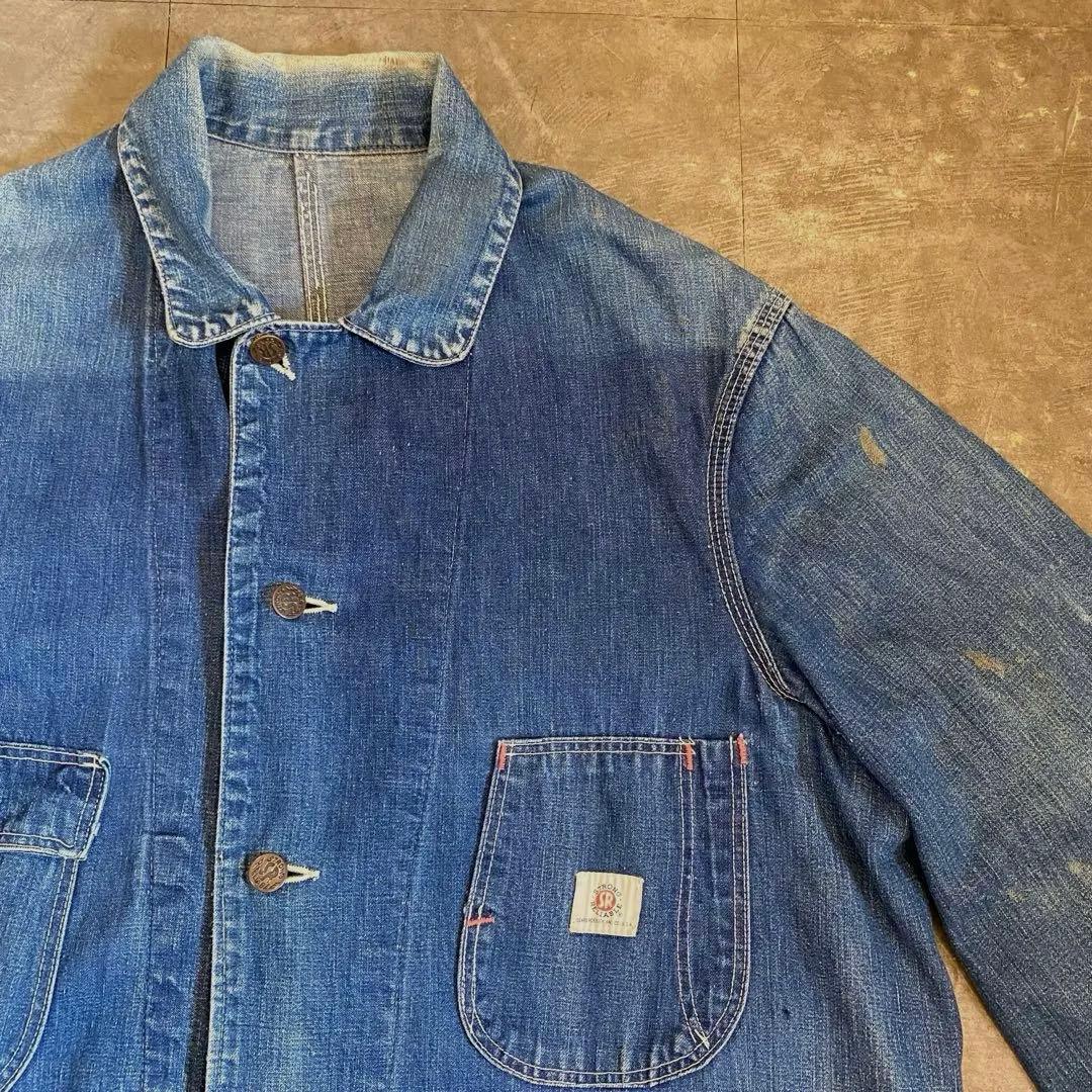 50'〜60'STRONG RELIABLE ヴィンテージカバーオールユーズド品