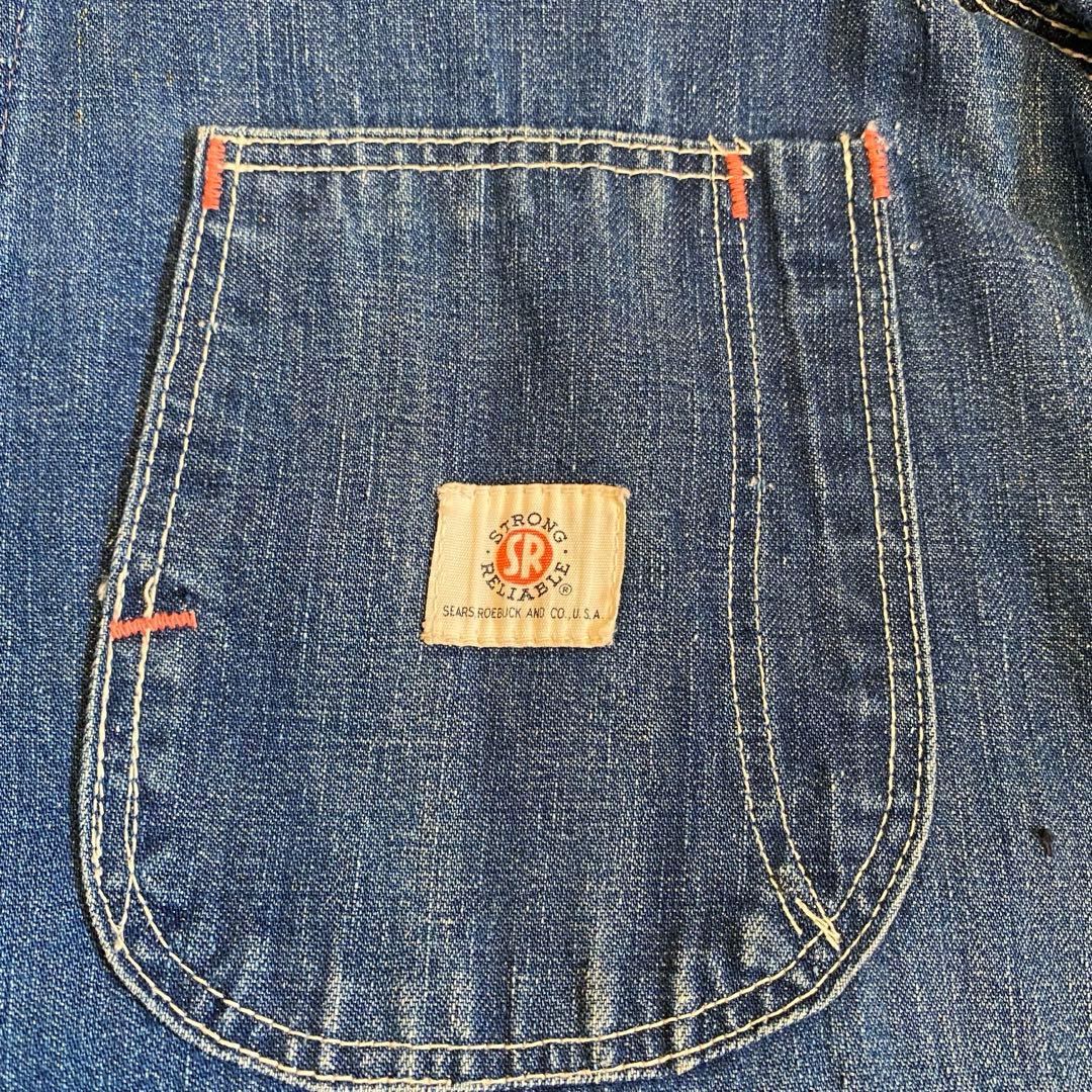 50'〜60'STRONG RELIABLE ヴィンテージカバーオールユーズド品