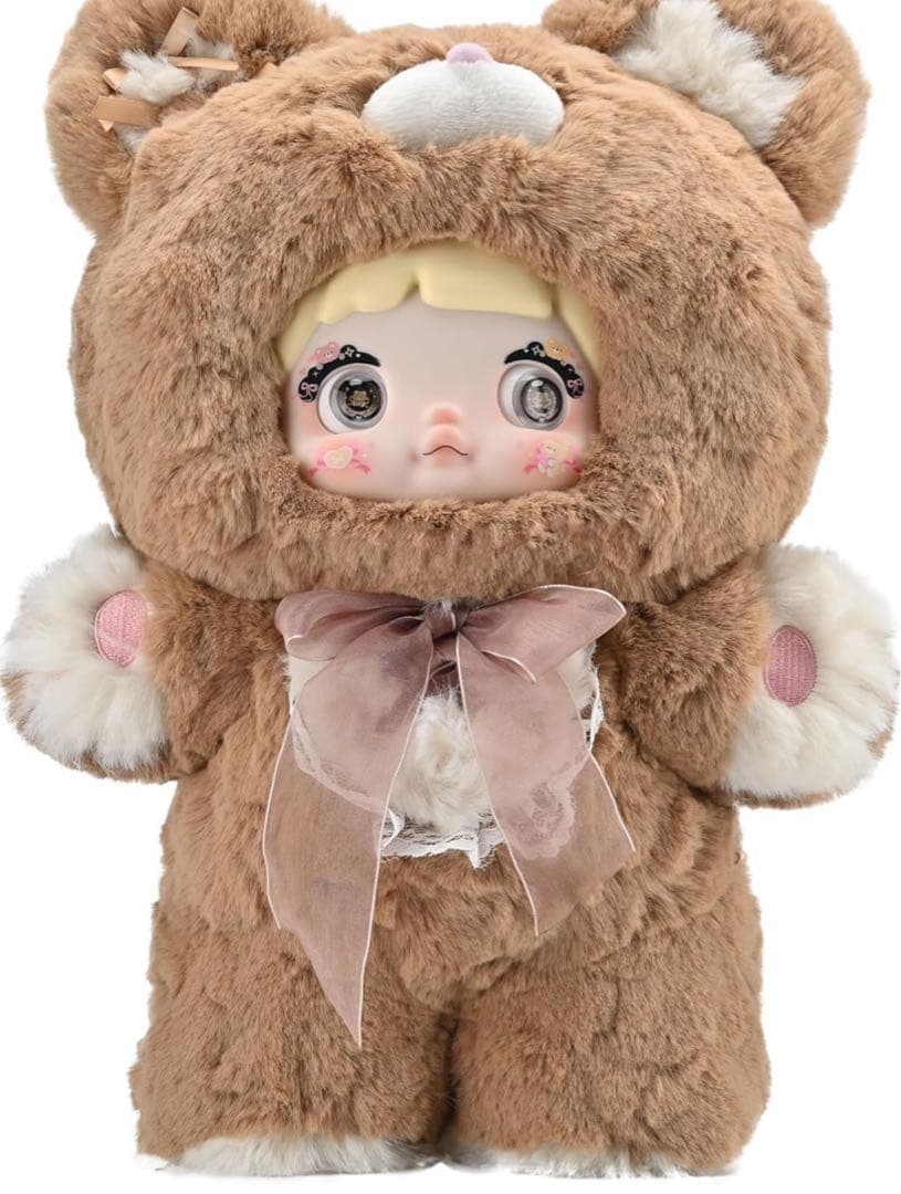 Nommi 400% おやすみクマちゃん ブラウン 茶色 ノミー 晚安小熊 守护