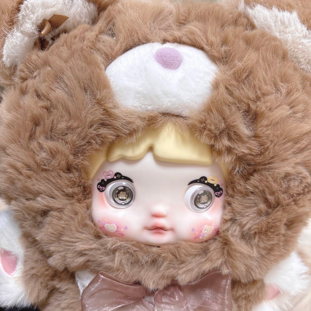 Nommi 400% おやすみクマちゃん ブラウン 茶色 ノミー 晚安小熊 守护