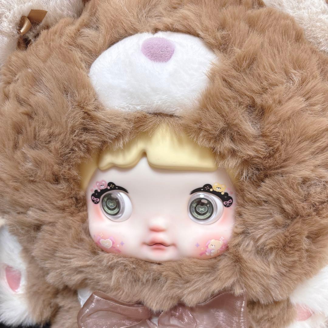 Nommi 400% おやすみクマちゃん ブラウン 茶色 ノミー 晚安小熊 守护