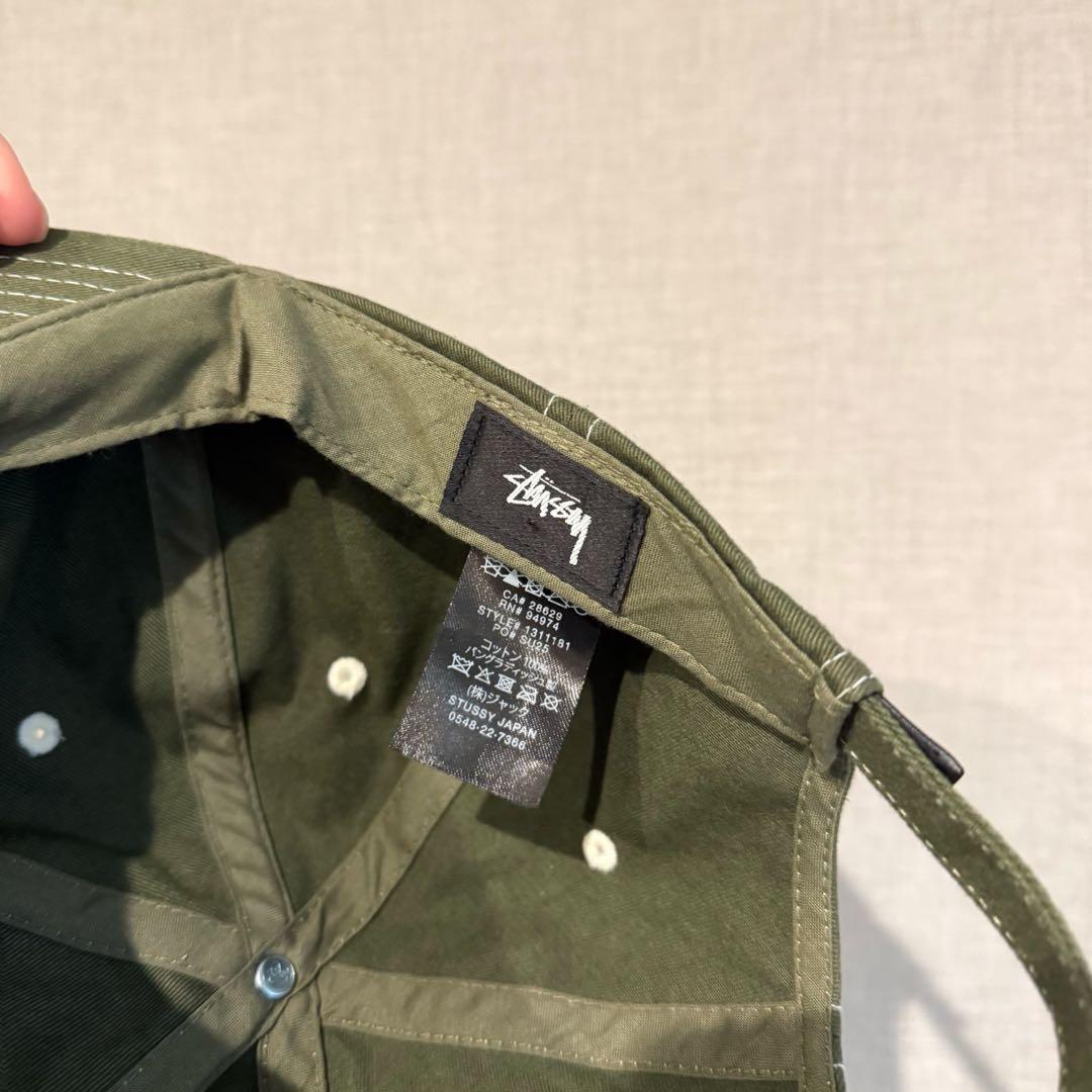STÜSSY INTERNATIONAL キャップ オリーブ