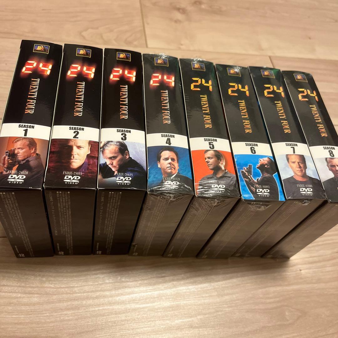 【美品】海外ドラマ 24 -TWENTY FOUR DVD-BOX(1〜8)