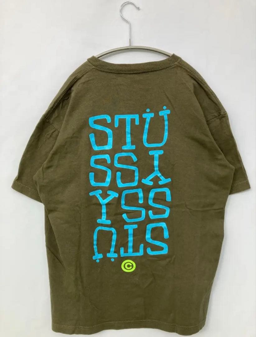 stussy グラフィックプリント Tシャツ Lサイズ　old stussy