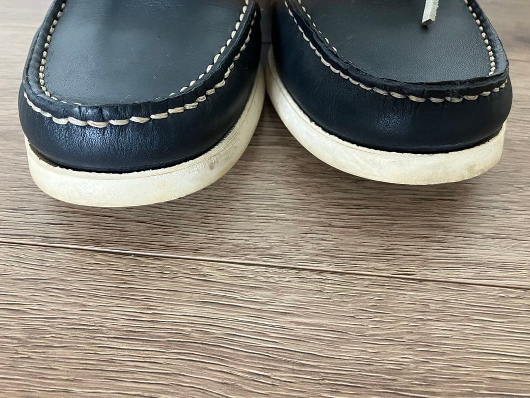 Paraboot BARTH パラブーツ　ネイビー　レザー デッキシューズ