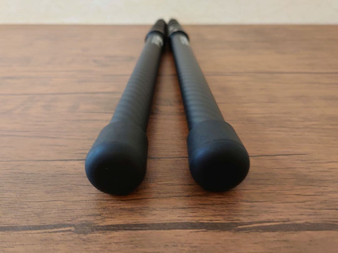 【新品・未使用】 FIELDOOR カーボン テントポール 伸縮式 2本セット