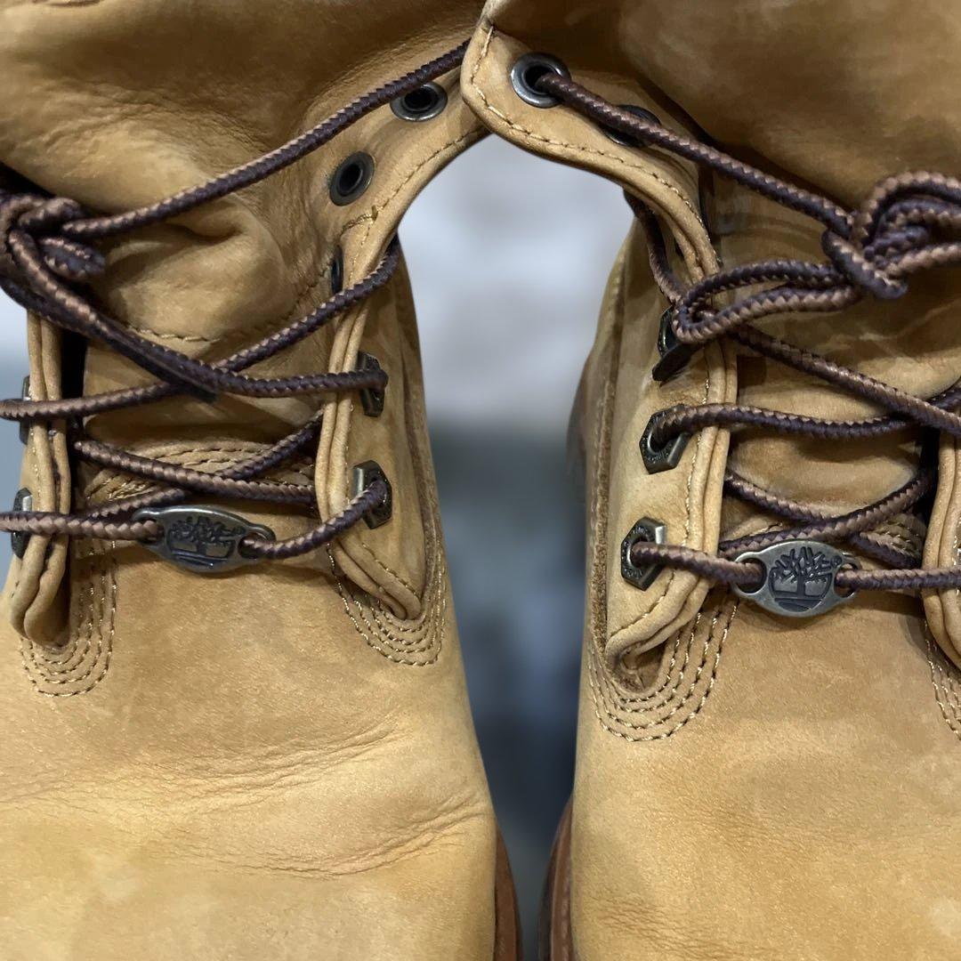 Timberland 6インチ レオパード ボアブーツ 23.5cm レディース