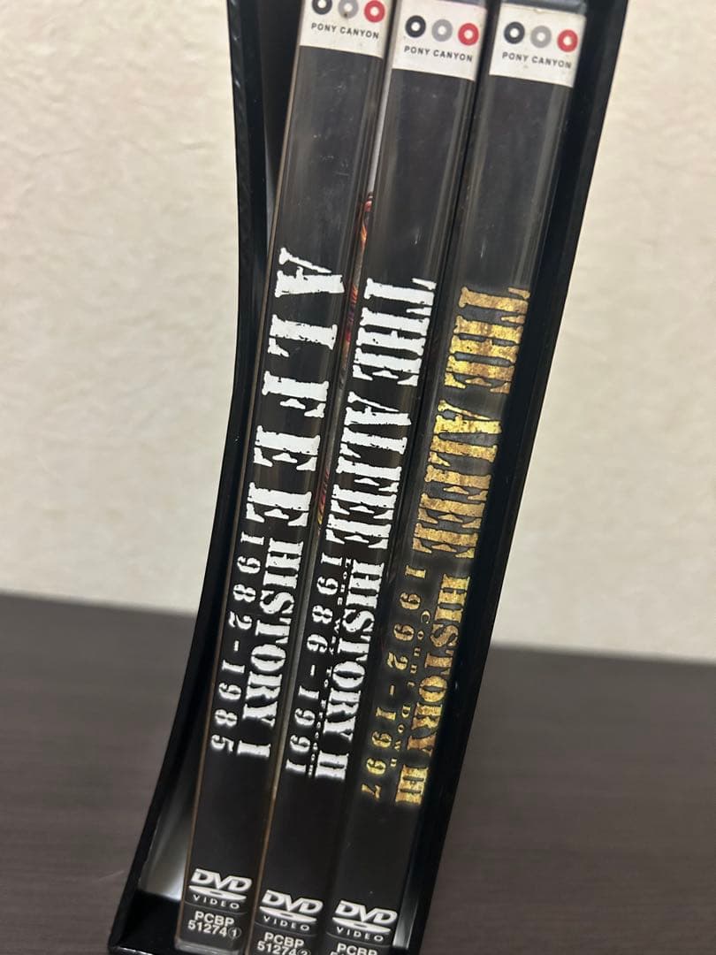 THE ALFEE HISTORY I〜III DVD BOX
