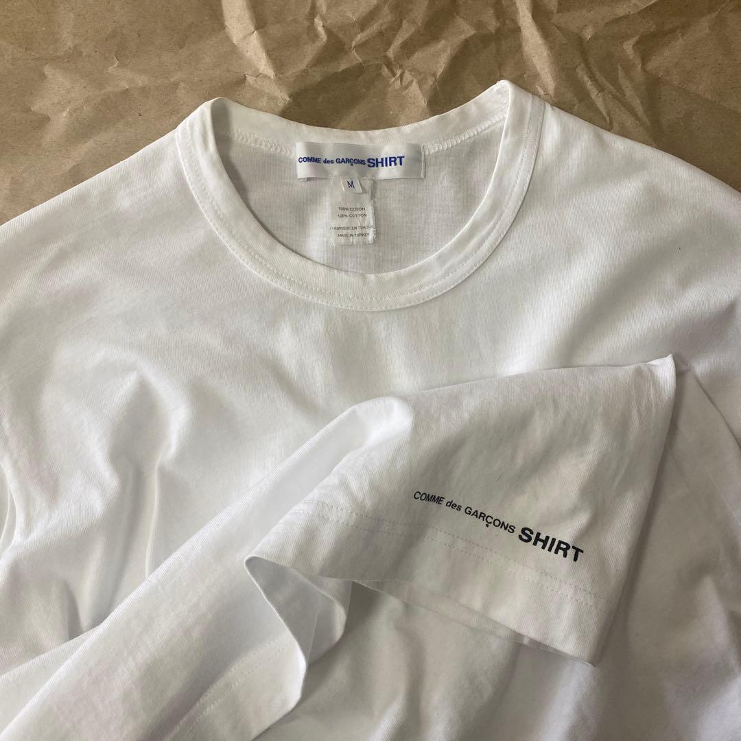 COMME des GARÇONS SHIRT ホワイト Tシャツ M