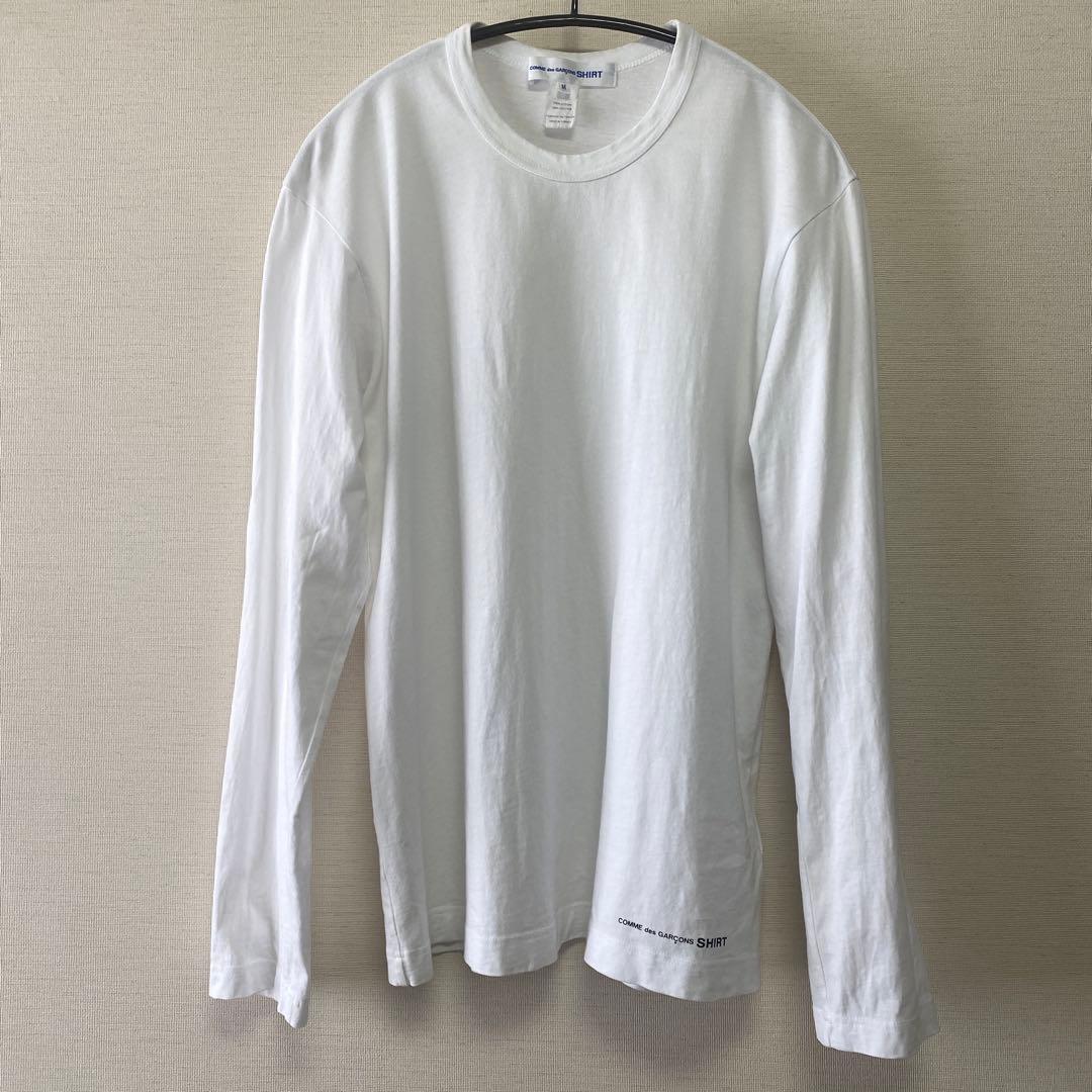 COMME des GARÇONS SHIRT ホワイト Tシャツ M