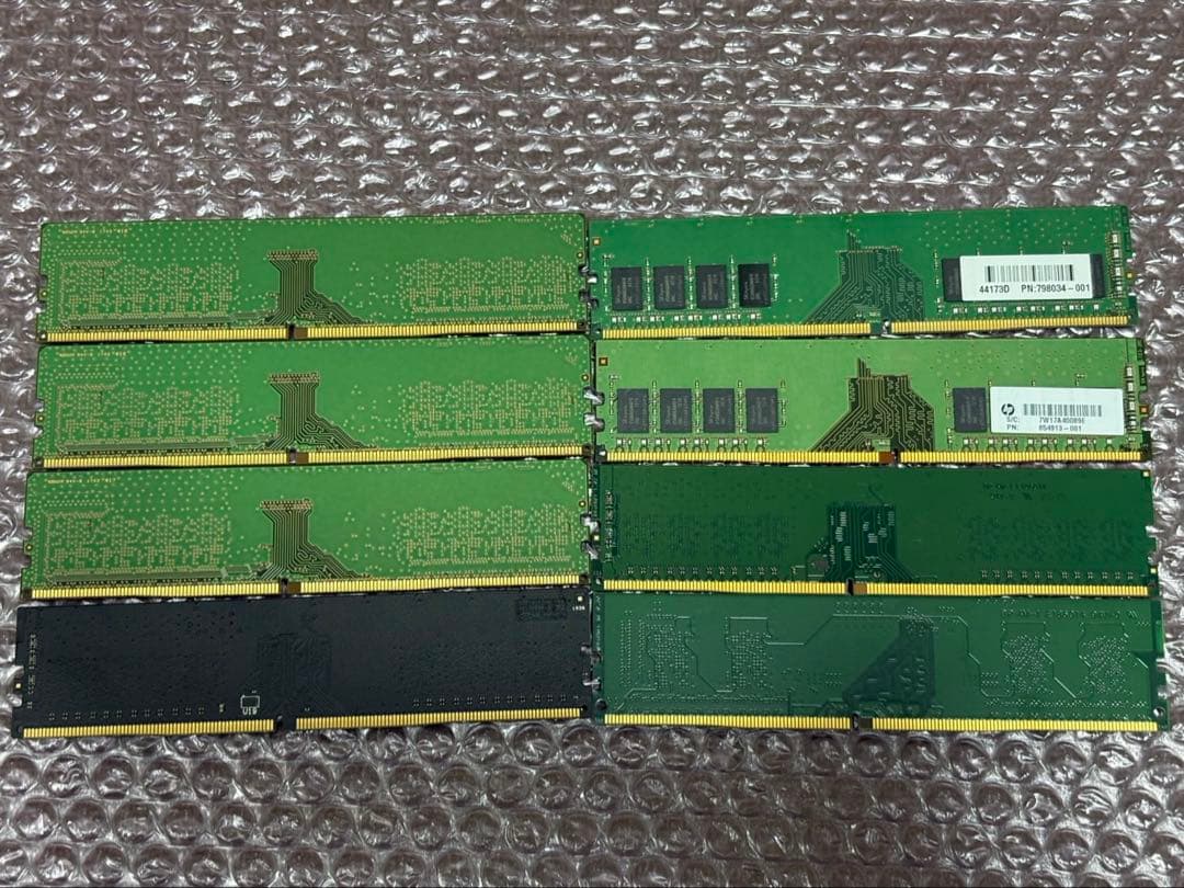 メモリ DDR4 2400T 8GB 8枚セット