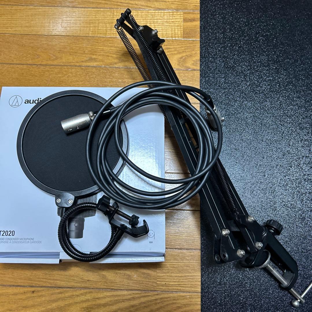 audio-technica AT2020 マイク その他 スタンド等