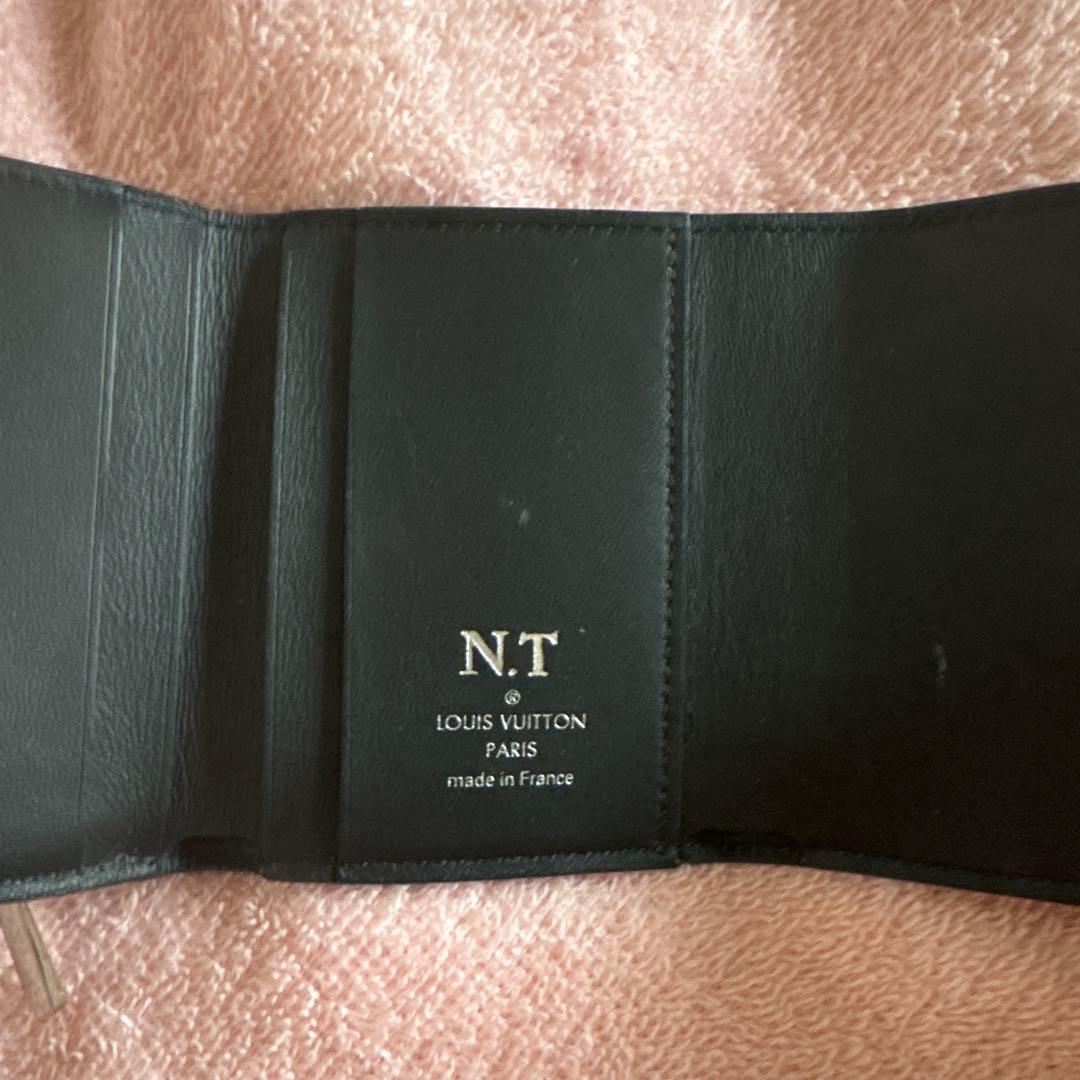 LOUIS VUITTON 三つ折り財布 ブラック
