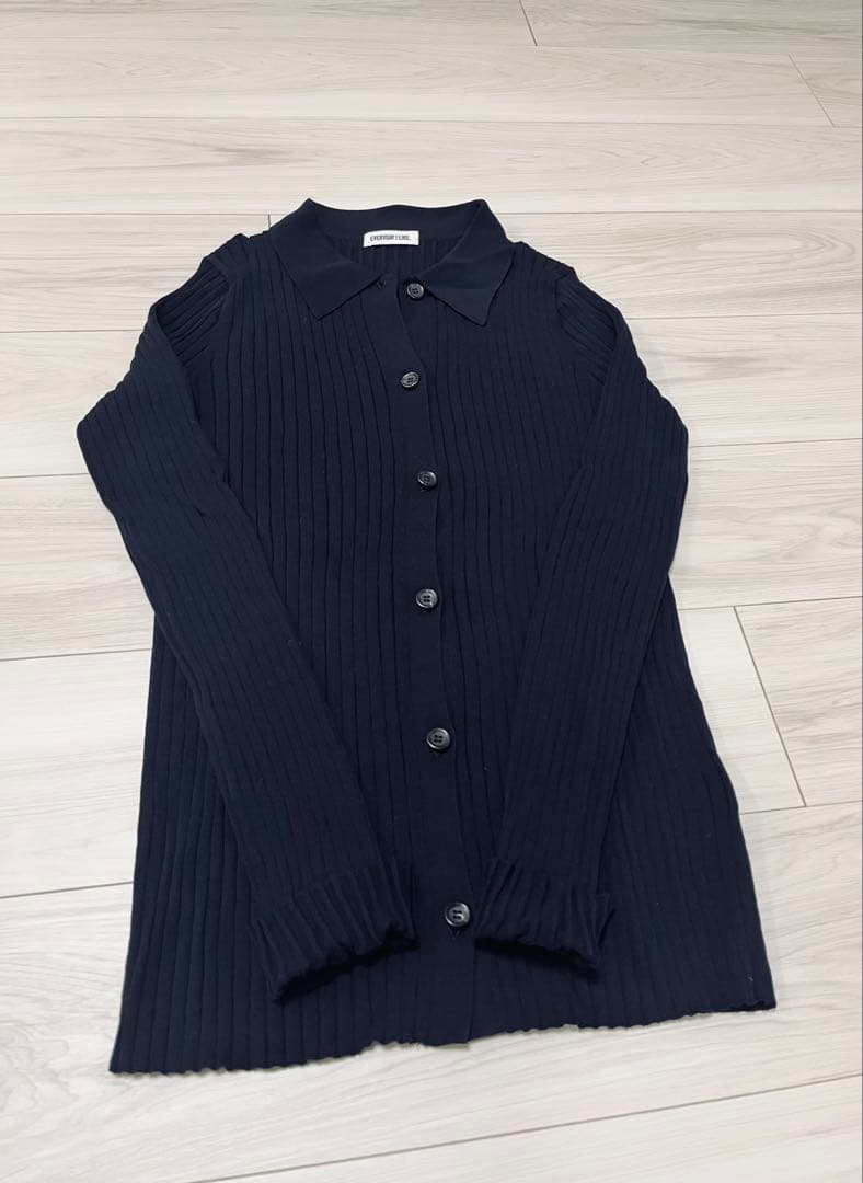 Deuxieme Classe ICE Poloshirt ニットカーディガン