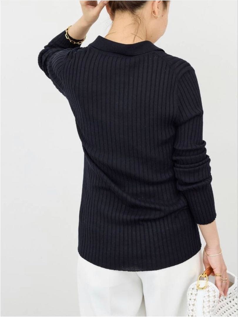 Deuxieme Classe ICE Poloshirt ニットカーディガン