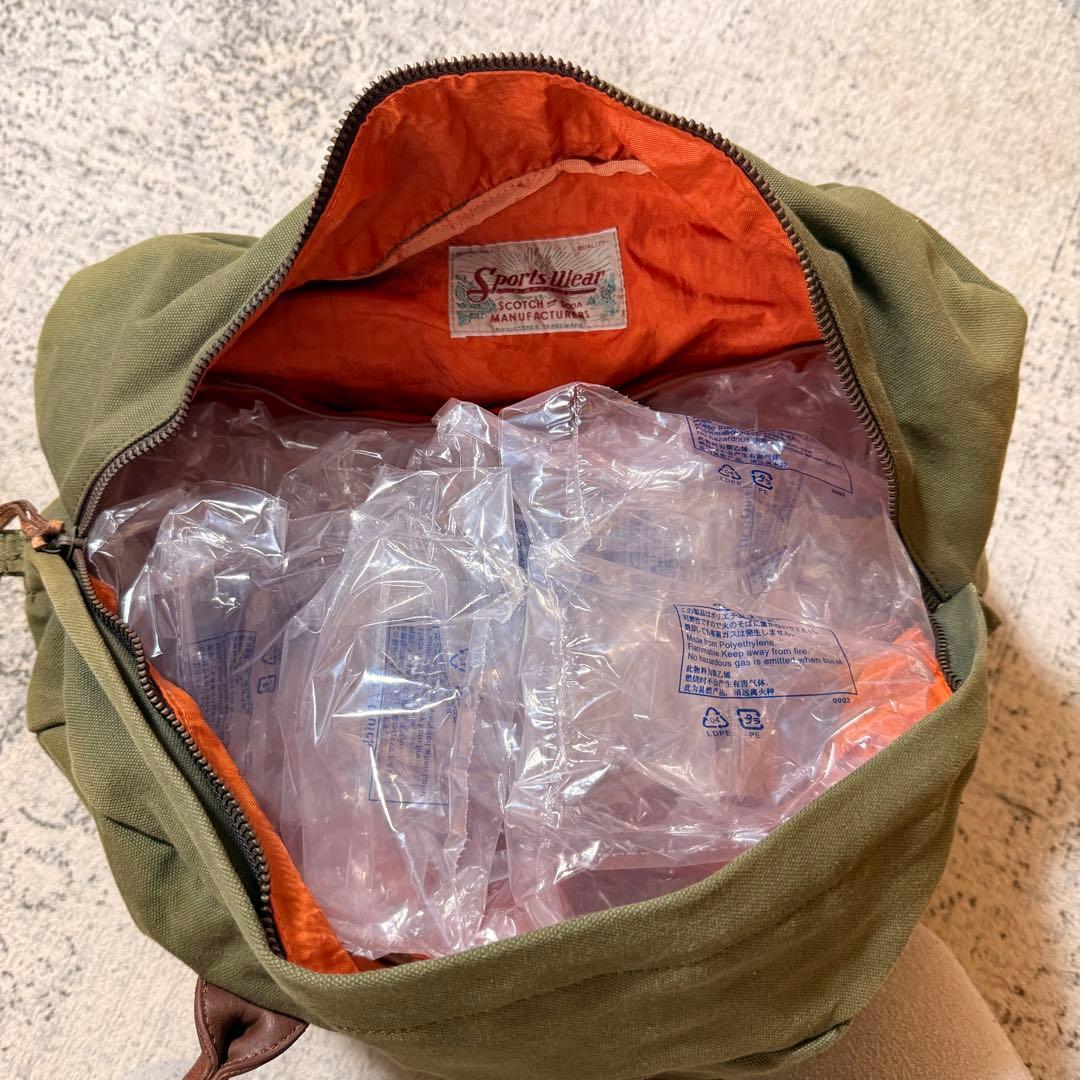 SCOTCH & SODA ボストンバッグ オリーブグリーン