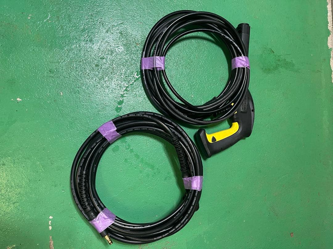 ケルヒャー　K2サイレント付属品あり 10m延長ホース　社外スプレーガン付