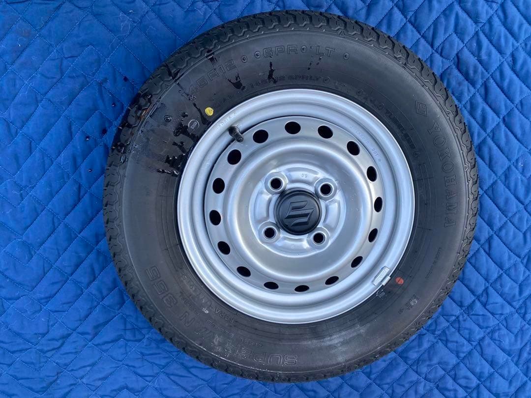 送料無料 新品 145R12 ヨコハマ super van 355 4本セット