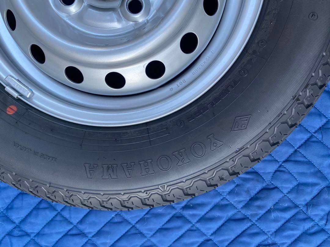 送料無料 新品 145R12 ヨコハマ super van 355 4本セット