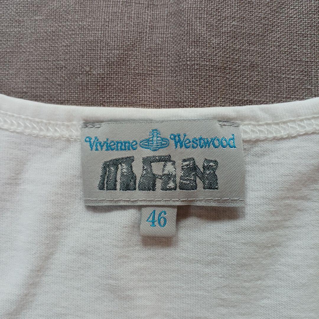 Vivienne Westwood Man Vネック半袖Tシャツ美品