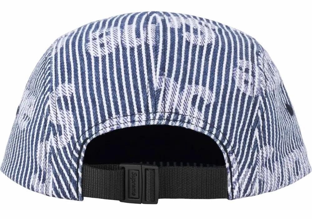 帽子 Supreme Denim Camp Cap \"Stripe\"