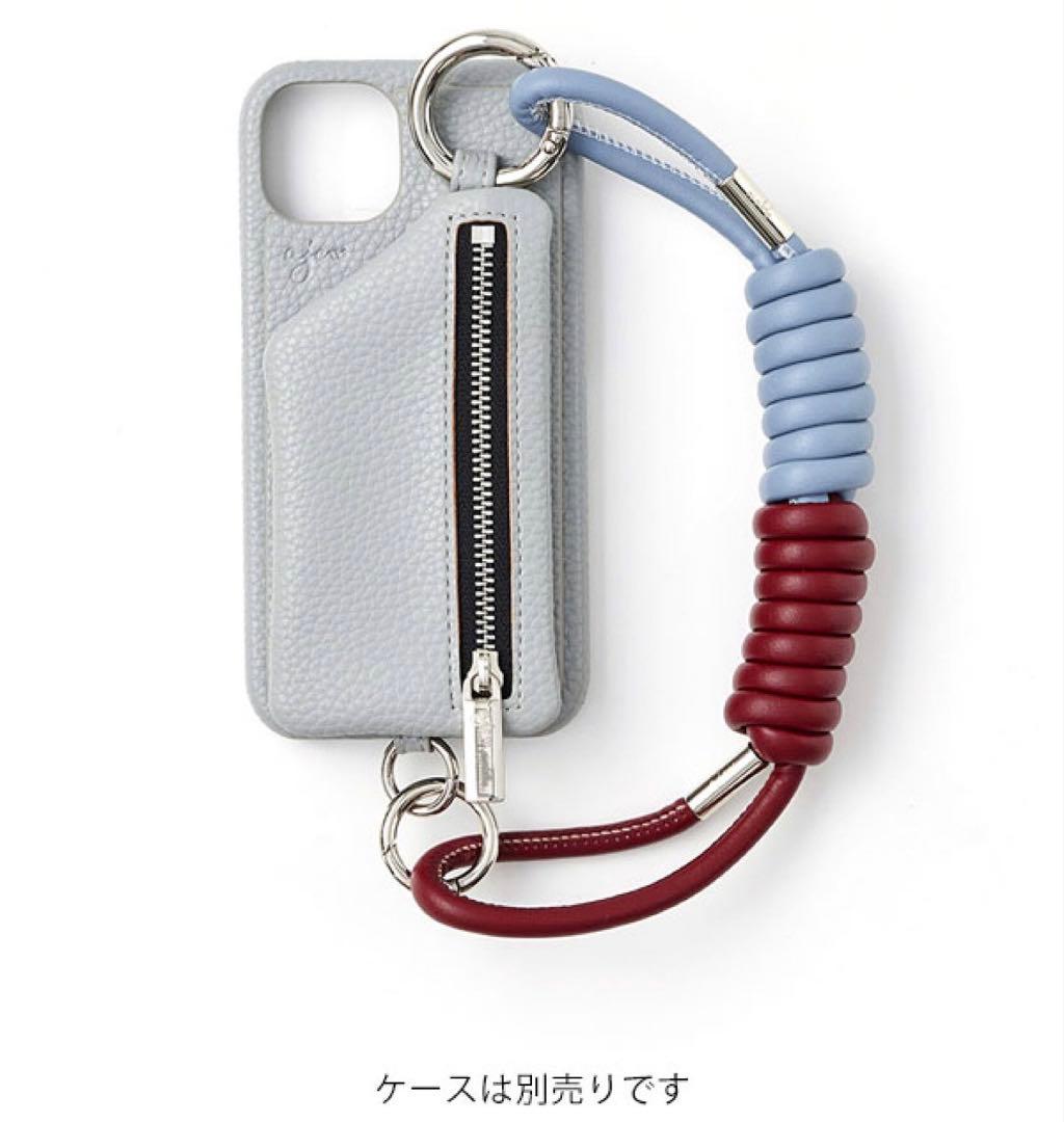 新品　エジュー ajew coil strap コイルストラップ ショルダー 紐