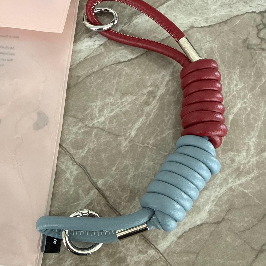 新品　エジュー ajew coil strap コイルストラップ ショルダー 紐