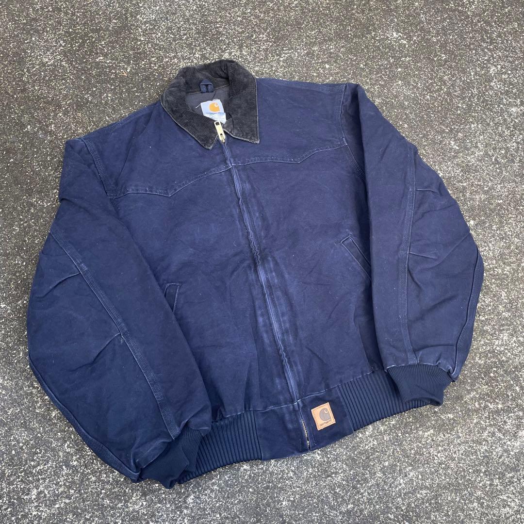 Carhartt Santafe Jacket ネイビー Lサイズ
