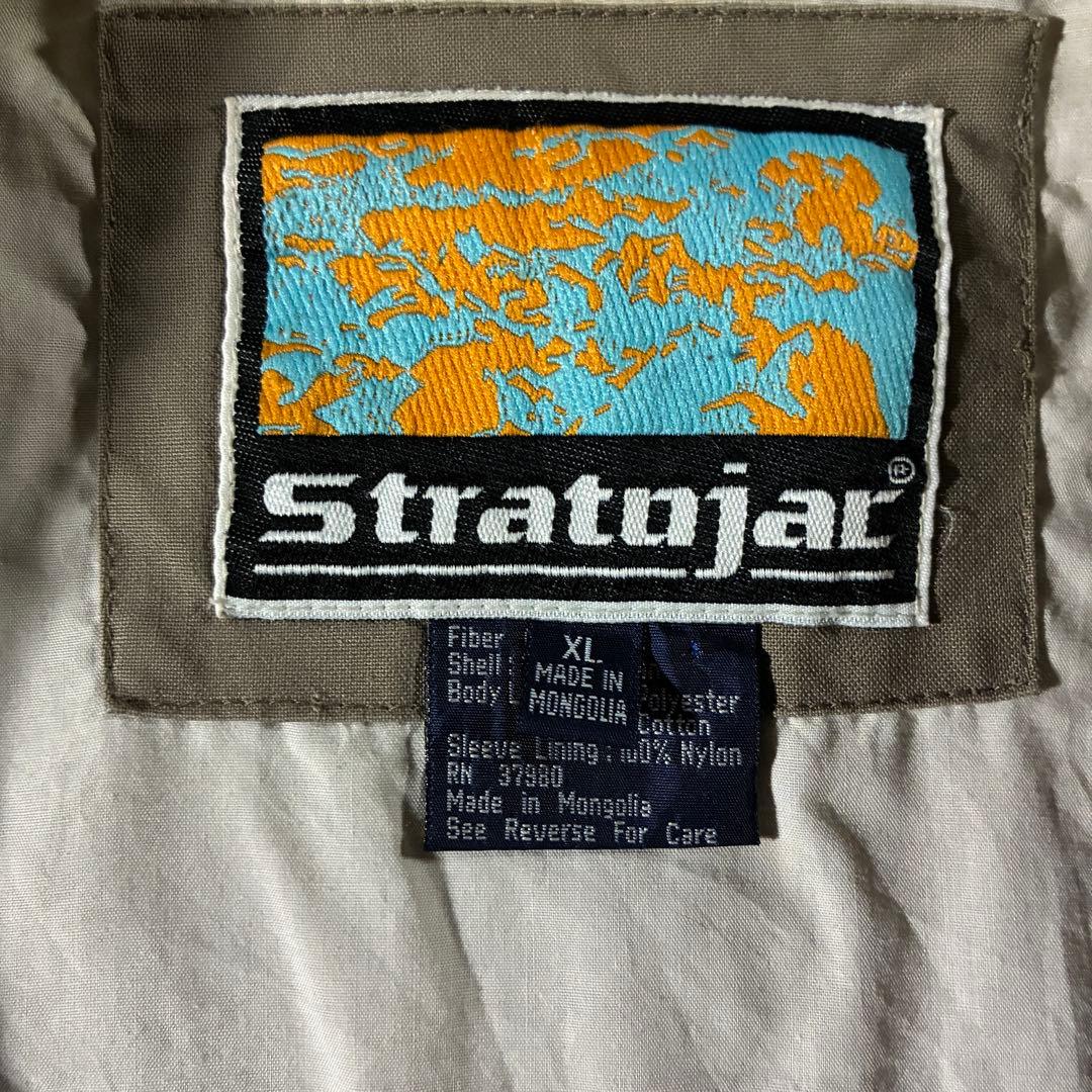 USA古着90s ドリズラージャケット短丈ライトブラウンXLハリントンジャケット