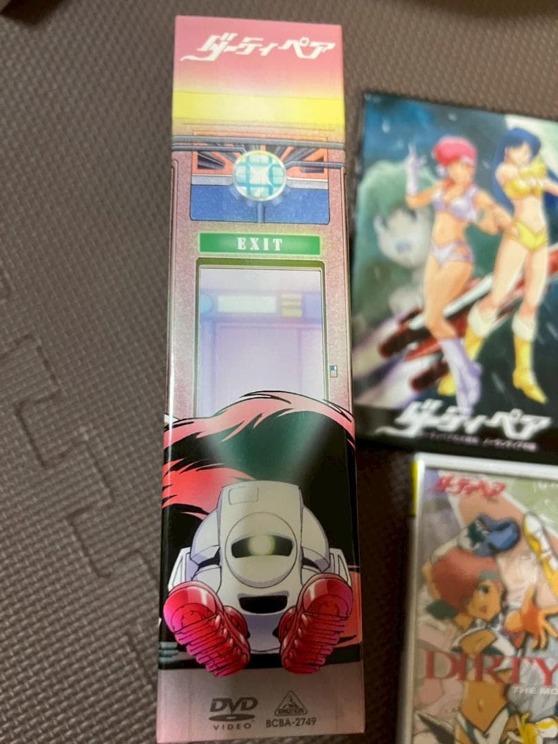 ダーティペアの大勝負 ノーランディアの謎　謀略の005便　劇場版　DVD